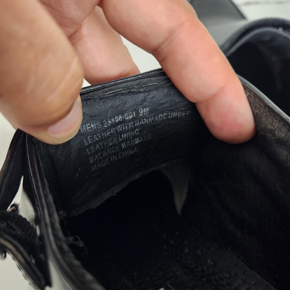 Stacy Adams Baldwin Mens Size 9M Black Double Monk Strap Dress Shoes 25188-001 - Picture 7 of 16